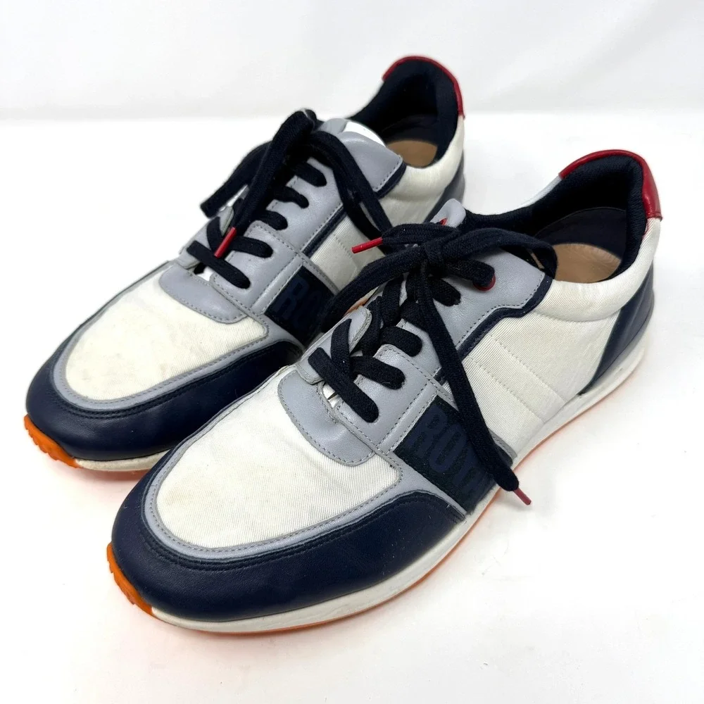 Royal Albartross Strider Lite Mens Spikeless Golf Shoes Sneakers Navy White 9 42
